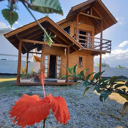 Cabana Rustica Praia Do Sonho Villa Palhoça Dış mekan fotoğraf